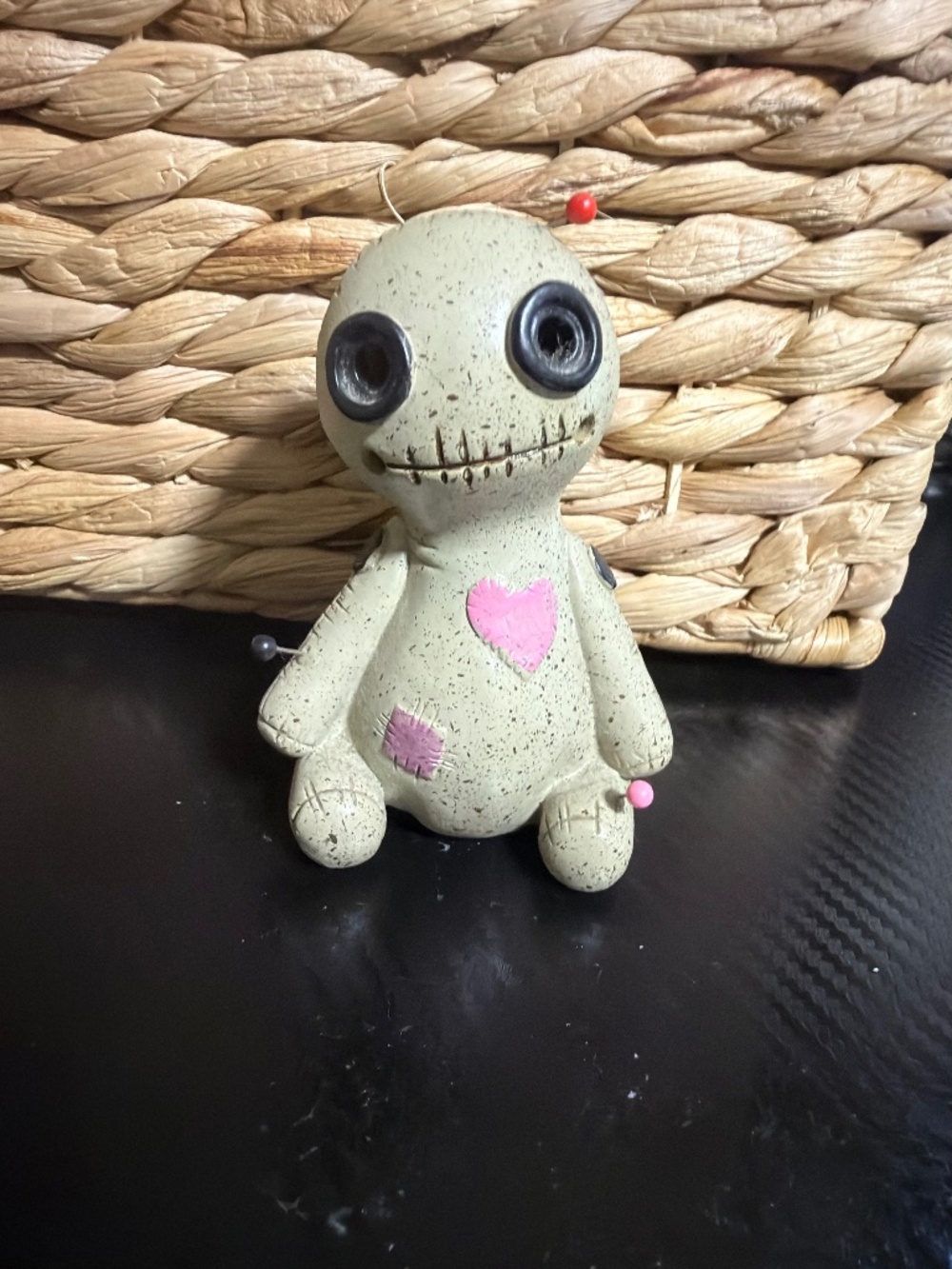 Creepy Cute Voodoo Doll Incense Burner Resin Figurine
